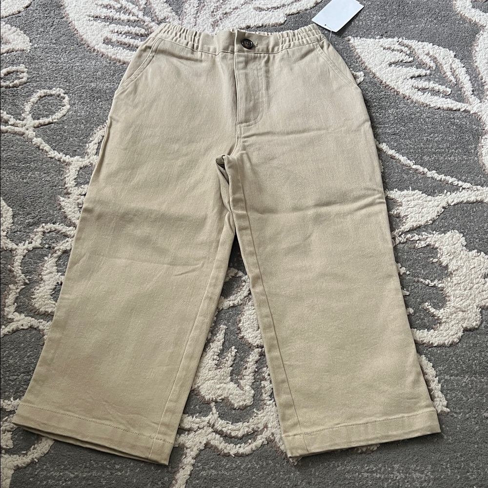 Reiss Beige Wide-Leg Casual Pants/Jeans